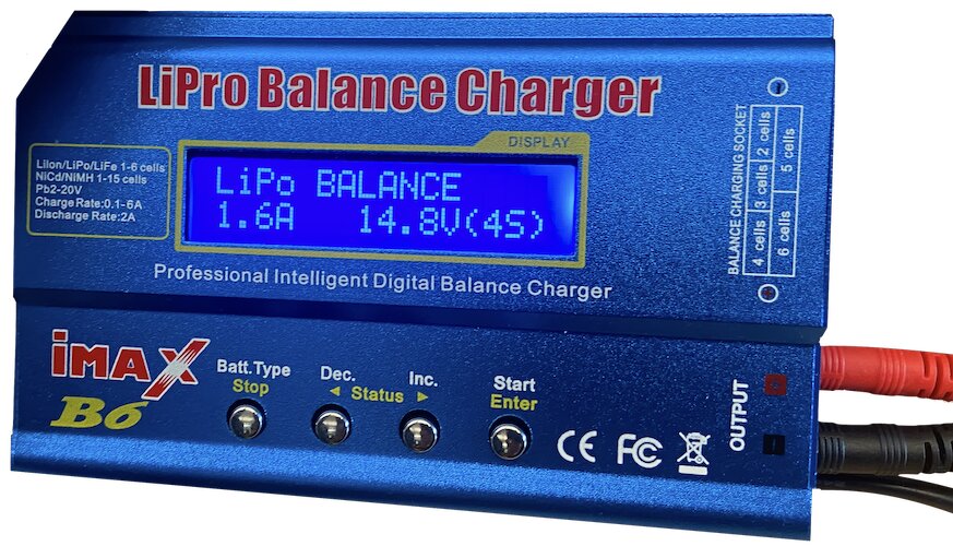 Battery charger setup