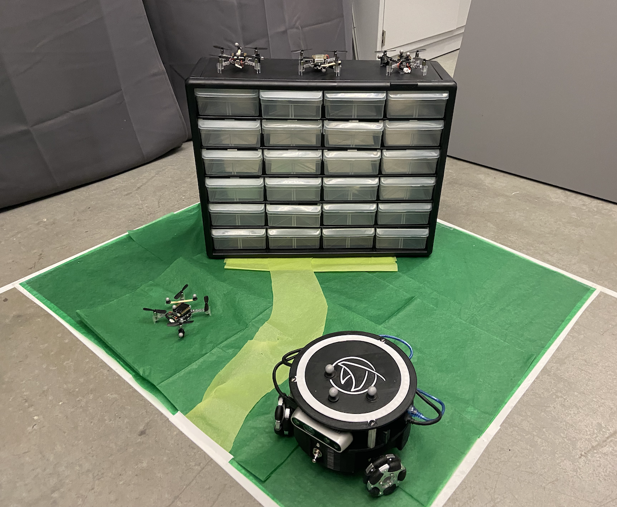 Triton mit Drohnen für zukünftige Multi‑Agent‑Arbeit